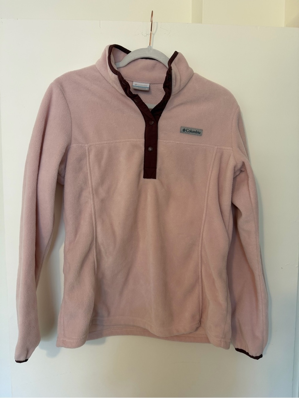 Columbia Light Pink Fleece Jacket